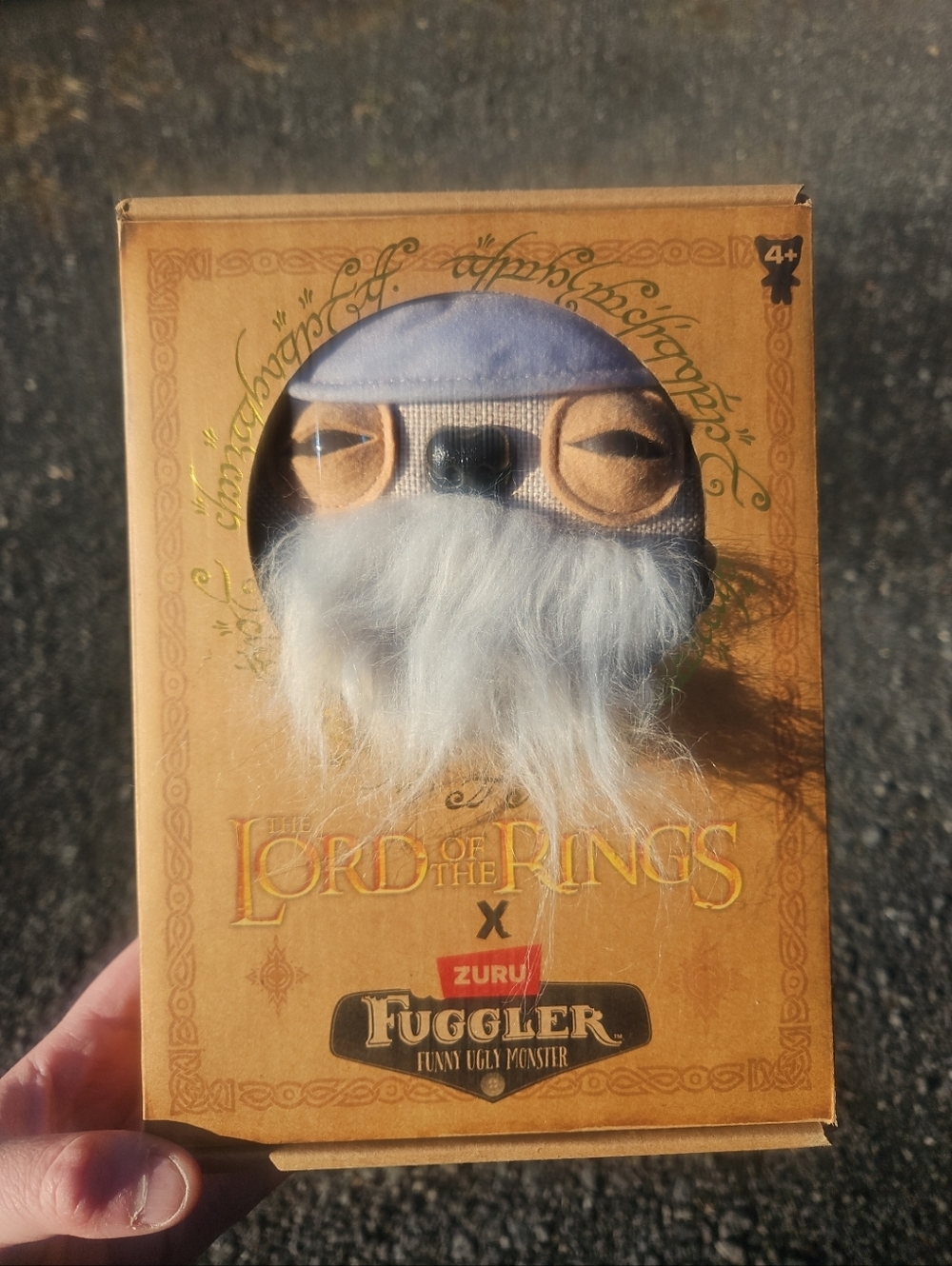 New Fuggler Lord of the Rings Wizard Gandalf Ugly Funny Monsters Plush Toy Zuru